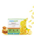 Mamaearth Vitamin C Nourishing Bathing Soap Pack of 5 (75g Each) With Vitamin C & Honey, Sulfate Free Soap For Skin Illumination